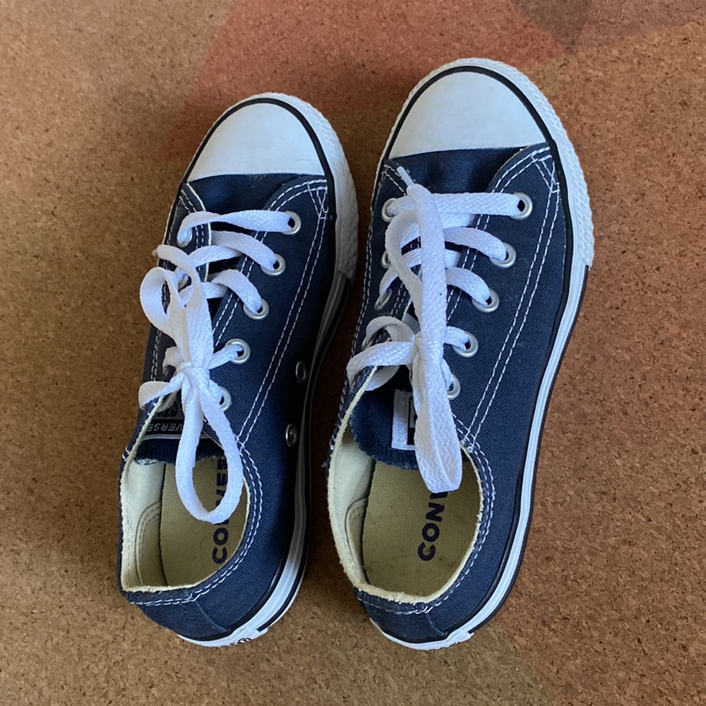 Converse All Stars size 13 kids blue